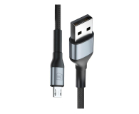 3mk Hyper Cable N-SERIES A to Micro 1m QC 3.0 5V/2.4A 12W Black - 1507923 - zdjęcie 1